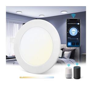 B.V. - LED Stmievateľné podhľadové svietidlo 12W/230V pr. 17 cm Wi-Fi vyobraziť