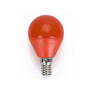 B.V. LED Žiarovka G45 E14/4W/230V oranžová - vyobraziť