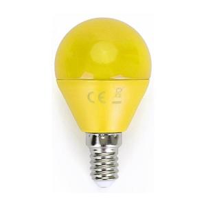 B.V. LED Žiarovka G45 E14/4W/230V žltá - vyobraziť