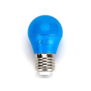 B.V. LED Žiarovka G45 E27/4W/230V modrá - vyobraziť