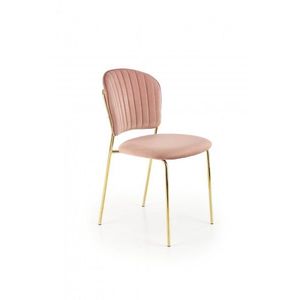 Jedálenská stolička K499 Halmar Ružová vyobraziť