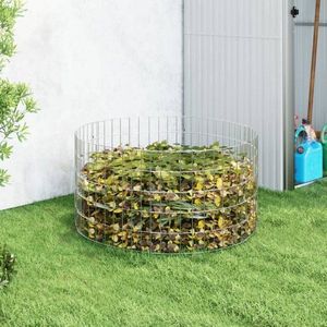 Záhradný kompostér Dekorhome 100x50 cm vyobraziť