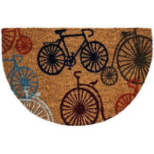 Trade Concept Kokosová rohožka Bicykle polkruh, 40 x 60 cm vyobraziť