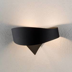 Selène Čierne dizajnové nástenné svietidlo Scudo vyobraziť