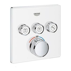 GROHE Grohtherm SmartControl - Podomietkový termostat na tri spotrebiče, mesačná biela 29157LS0 vyobraziť