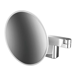 Emco Cosmetic mirrors Evo - Kozmetické zrkadlo nástenné s LED osvetlením, 2 ramená, 3 násobné zväčšenie, chróm 109506031 vyobraziť