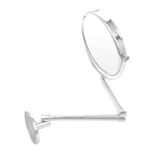 Emco Cosmetic mirrors Pure LED - Nástenné okrúhle holiace a kozmetické zrkadlo, 3 zväčšovacie sklo, chróm 109400100 vyobraziť