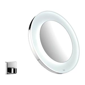 Emco Cosmetic mirrors Prestige - Kozmetické zrkadlo s LED osvetlením napájané z batérie, 5 násobné zväčšovanie, chróm 109600113 vyobraziť