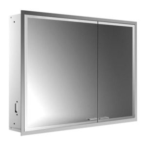 Emco Prestige 2 - Vstavaná zrkadlová skriňa 915 mm široké dvere vľavo bez svetelného systému, zrkadlová 989707105 vyobraziť