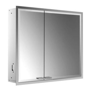 Emco Prestige 2 - Vstavaná zrkadlová skriňa 814 mm široké dvere vpravo so svetelným systémom, zrkadlová 989708102 vyobraziť