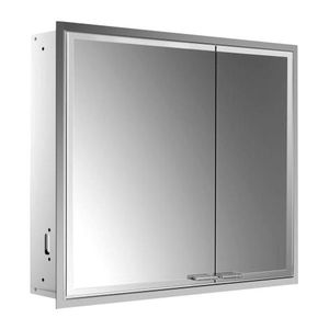 Emco Prestige 2 - Vstavaná zrkadlová skriňa 814 mm široké dvere vľavo so svetelným systémom, zrkadlová 989708103 vyobraziť