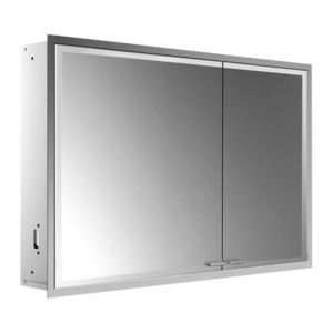 Emco Prestige 2 - Vstavaná zrkadlová skriňa 1014 mm široké dvere vľavo so svetelným systémom, zrkadlová 989708107 vyobraziť