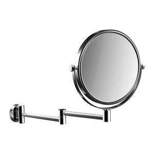 Emco Cosmetic mirrors Pure - Nástenné okrúhle holiace a kozmetické zrkadlo, Ø 200 mm, 3 násobné zväčšovanie, chróm 109400110 vyobraziť