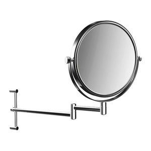 Emco Cosmetic mirrors Pure - Nástenné okrúhle holiace a kozmetické zrkadlo výškovo nastaviteľné, Ø 200 mm, 3 násobné zväčšovanie, chróm 109400115 vyobraziť