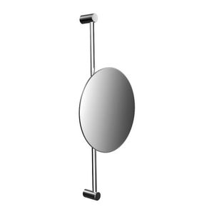 Emco Cosmetic mirrors Pure - Nástenné okrúhle holiace a kozmetické zrkadlo, Ø 202 mm, 3 násobné zväčšovanie, chróm 109400114 vyobraziť