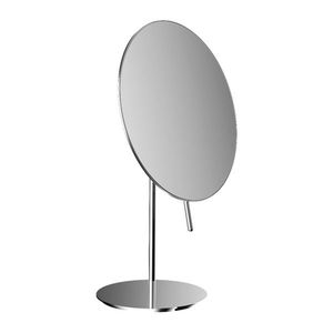 Emco Cosmetic mirrors Pure - Stojace okrúhle holiace a kozmetické zrkadlo, Ø 202 mm, 3 násobné zväčšovanie, chróm 109400112 vyobraziť