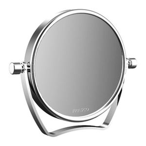 Emco Cosmetic mirrors Pure - Stojace okrúhle cestovné zrkadlo, Ø 90 mm, 3 násobné zväčšovanie, chróm 109400122 vyobraziť