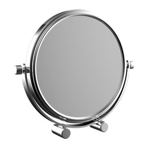 Emco Cosmetic mirrors Pure - Stojace okrúhle cestovné zrkadlo, Ø 126 mm, 5 násobné zväčšovanie, chróm 109400132 vyobraziť