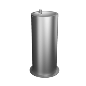 Sanela - Nerezová pitná fontánka na podlahu, s automatickým ovládaním výtoku, 24 V DC vyobraziť