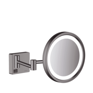 Hansgrohe AddStoris - Kozmetické zrkadlo s LED osvetlením, kartáčovaný čierny chróm 41790340 vyobraziť