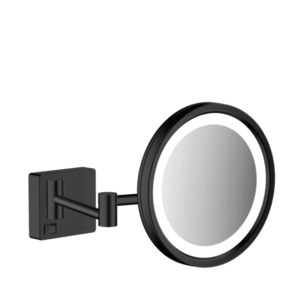 Hansgrohe AddStoris - Kozmetické zrkadlo s LED osvetlením, čierna matná 41790670 vyobraziť