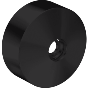 Axor One - Predĺženie pre umývadlovú batériu pod omietku s obmedzenou hĺbkou inštalácie, čierna matná 13610670 vyobraziť