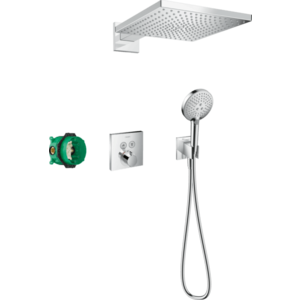 Hansgrohe Raindance E - Sprchový systém 300 1jet s termostatom ShowerSelect Square, chróm 27952000 vyobraziť