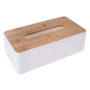 Plastový/bambusový box na vreckovky Whitney – Orion vyobraziť