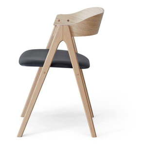 Kožená jedálenská stolička Mette – Hammel Furniture vyobraziť