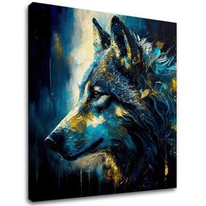 Dekoratívna maľba na plátne - PREMIUM ART - Wilderness in Wolf Eyes vyobraziť