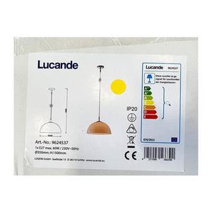 Lucande Lucande - Luster na lanku LOURENCO 1xE27/60W/230V vyobraziť