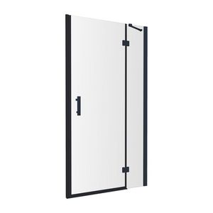 OMNIRES - MANHATTAN sprchové dvere pre bočnú stenu, 120 cm čierna mat / transparent /BLMTR/ ADC12X-ABLTR vyobraziť