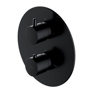 OMNIRES - Y termostatická sprchová batéria podomietková, vrchná časť bez telesa čierna /BLH/ Y1236ROBL vyobraziť