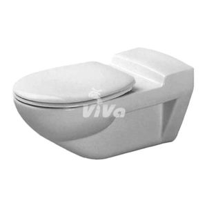 Duravit Architec - Závesné WC, bezbariérové, 700x350 mm, biela 0190090000 vyobraziť