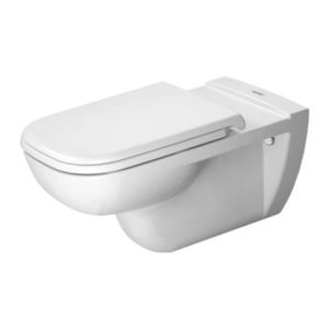 Duravit D-Code - Závesné WC, bezbariérové, 700x360 mm, biela 22280900002 vyobraziť