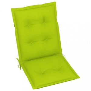 Podušky na záhradné stoličky 2 ks Dekorhome Svetlozelená vyobraziť