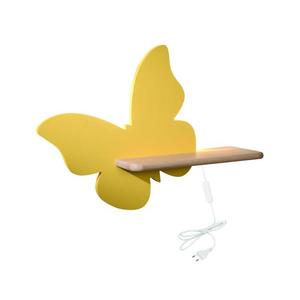 Candellux Nástenné svietidlo policové 5W, žltý motýľ - s napájacím káblom 21-85153 vyobraziť