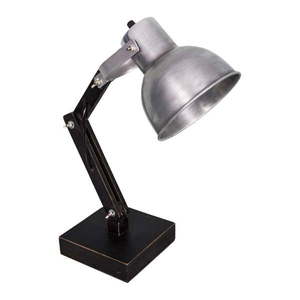 Stolová lampa v striebornej farbe (výška 43 cm) - Antic Line vyobraziť