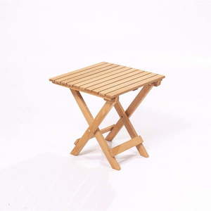 Záhradný odkladací stolík z bukového dreva 40x40 cm – Floriane Garden vyobraziť