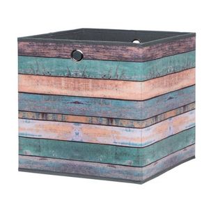 Úložný box Wood 1, motív farebných dosiek% vyobraziť