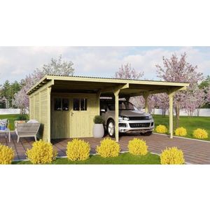 Drevený prístrešok / carport ECO 2B Lanitplast vyobraziť