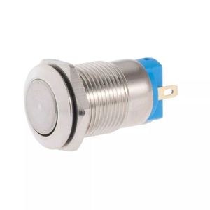 T-LED Vypínač tlačidlový M12 250V/5A kovový 113102 vyobraziť