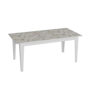 Jedálenský stôl POLKA 180 cm biely vyobraziť