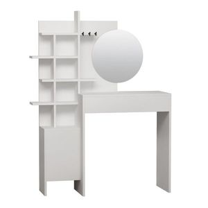 Toaletný stolík MUP 105 cm biely vyobraziť