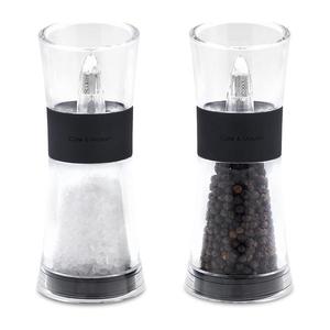 Cole&Mason Cole&Mason - Sada mlynčekov na soľ a korenie FLIP 2 ks 15, 4 cm čierna vyobraziť