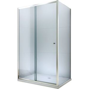 MEXEN/S - APIA sprchovací kút 105x80, transparent, chróm 840-105-080-01-00 vyobraziť