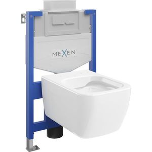 MEXEN/S - WC predstenová inštalačná sada Fenix XS-U s misou WC Margo, biela 6853342XX00 vyobraziť
