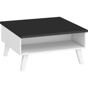 ArtCross Konferenčný stolík NORDIS-06 Farba: Čierna/biela vyobraziť
