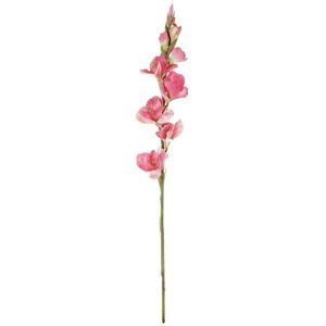 Umelá kvetina Gladiola ružová, 10 x 85 x 10 cm vyobraziť