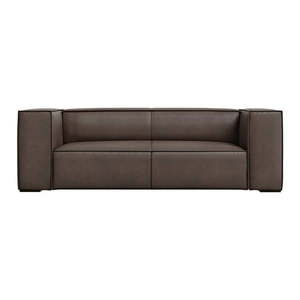 Hnedá kožená pohovka 212 cm Madame - Windsor & Co Sofas vyobraziť